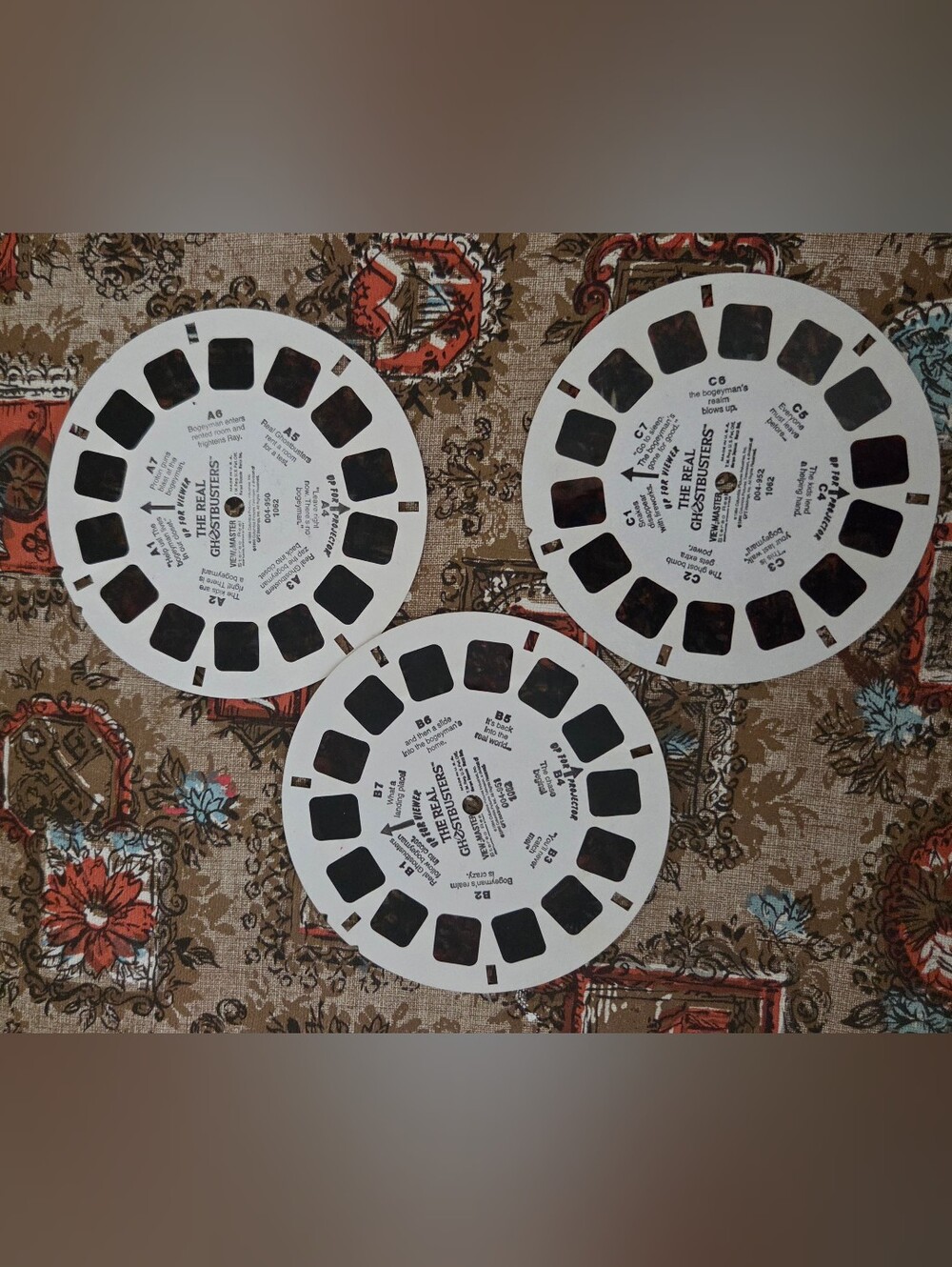 The Real Ghostbusters View-Master Reels - White (Set of 3)